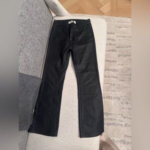 Black Leather Pants